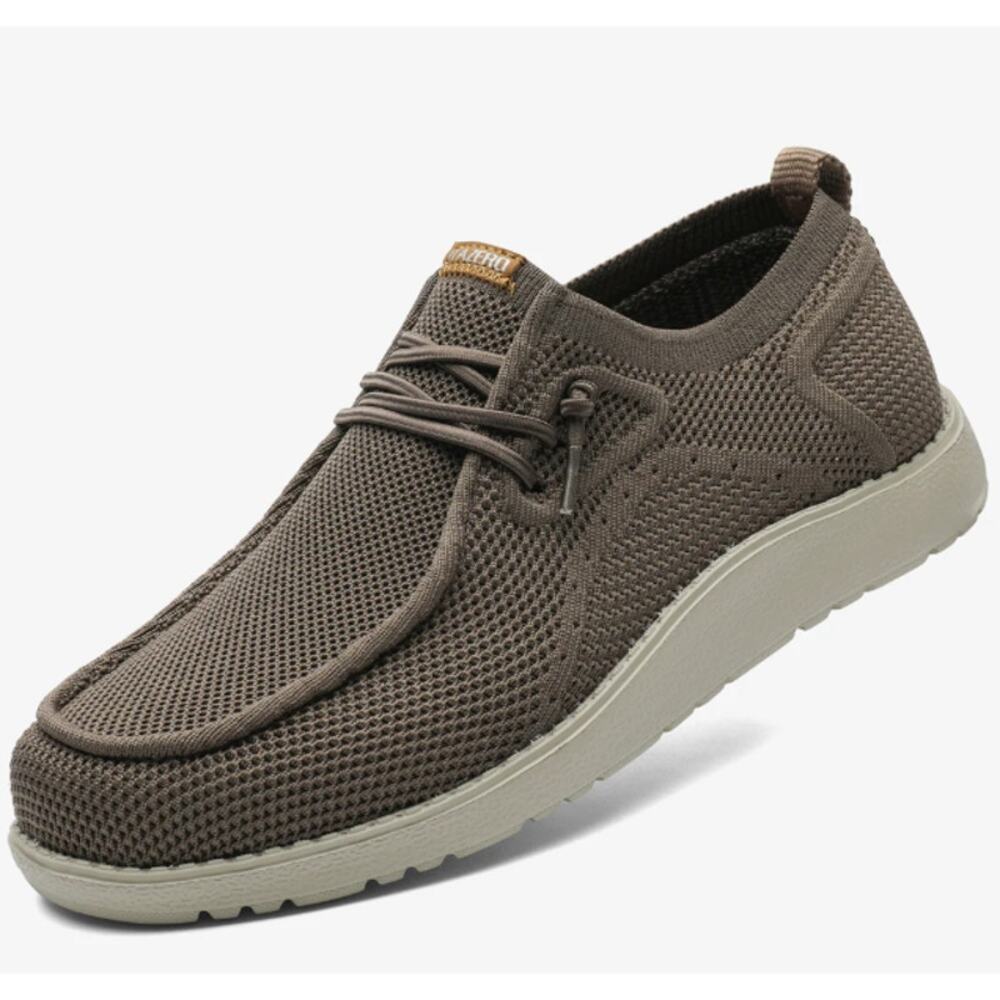 New ITAZERO Men's Khaki Distinto Loafers Casual Shoes Size 14
